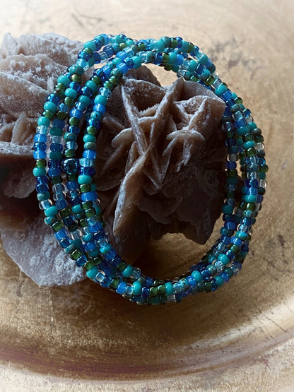 A884 - Wickelarmband Turquoise Selection 2