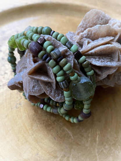 A888 - Wickelarmband Green Fantasy 2
