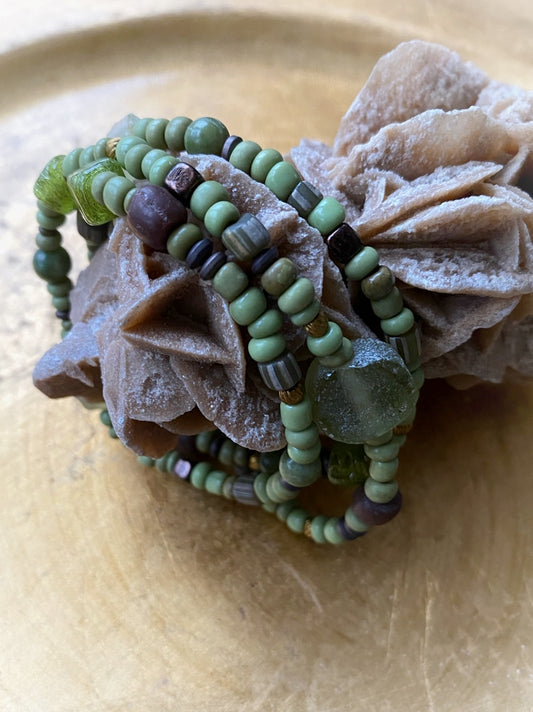 A888 - Wickelarmband Green Fantasy 2