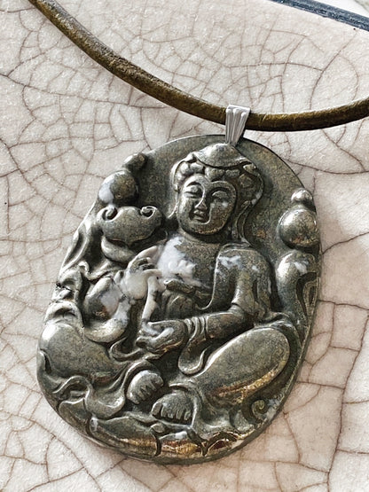 K148 - Buddha aus Pyrit