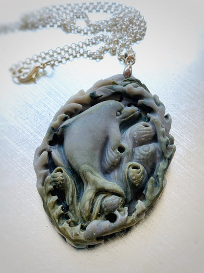 K167 - Delphin-Amulett