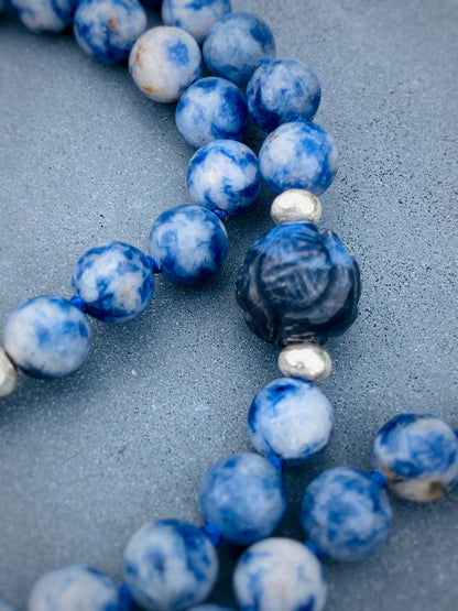 M147 -Blue Laughing Buddha