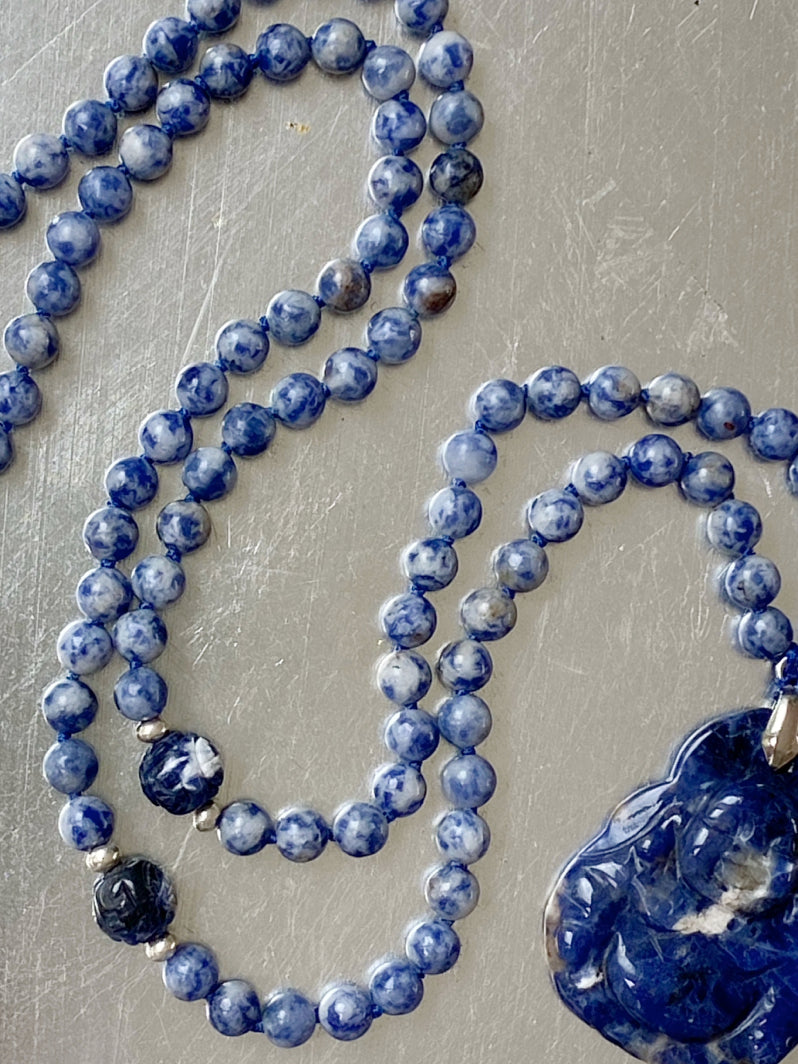 M147 -Blue Laughing Buddha