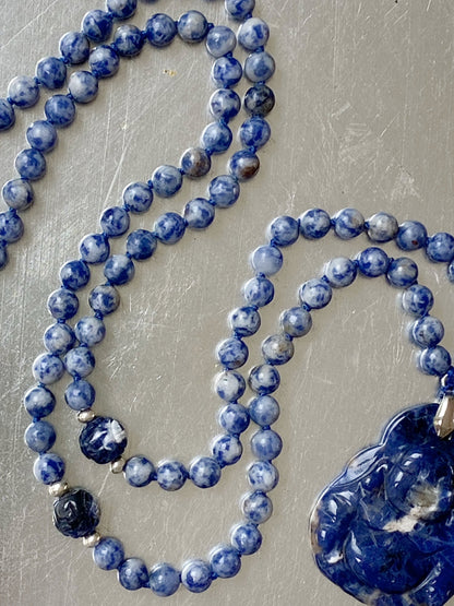 M147 -Blue Laughing Buddha