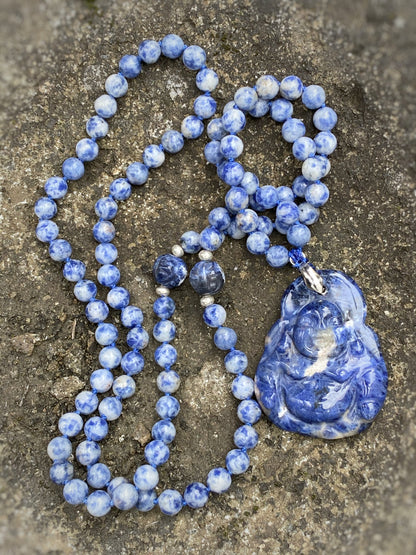 M147 -Blue Laughing Buddha