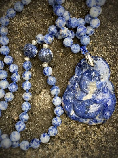 M147 -Blue Laughing Buddha