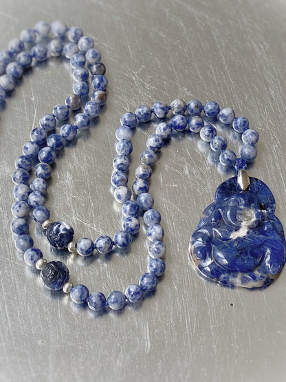 M147 -Blue Laughing Buddha