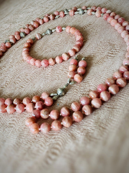 A258 - Rhodochrosit mit Silber
