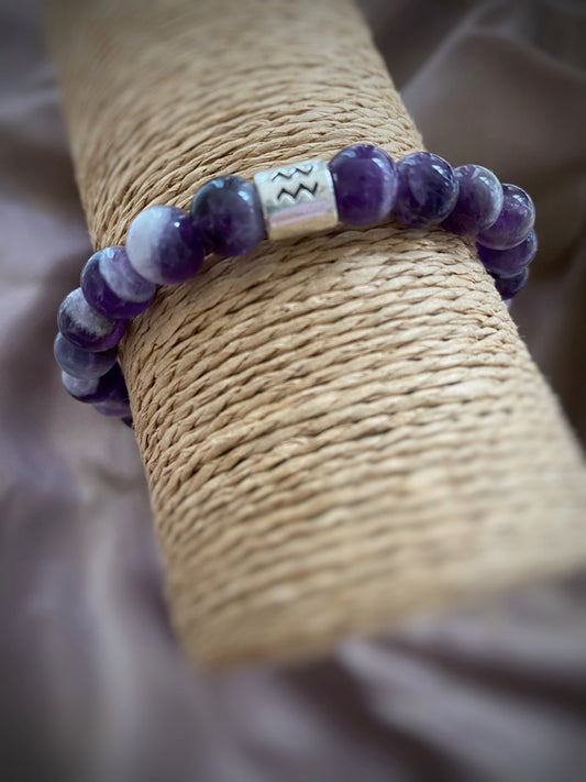 A241 - Zodiac-Armband "WASSERMANN I" - large